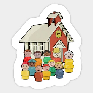 fisher price little people Sticker
